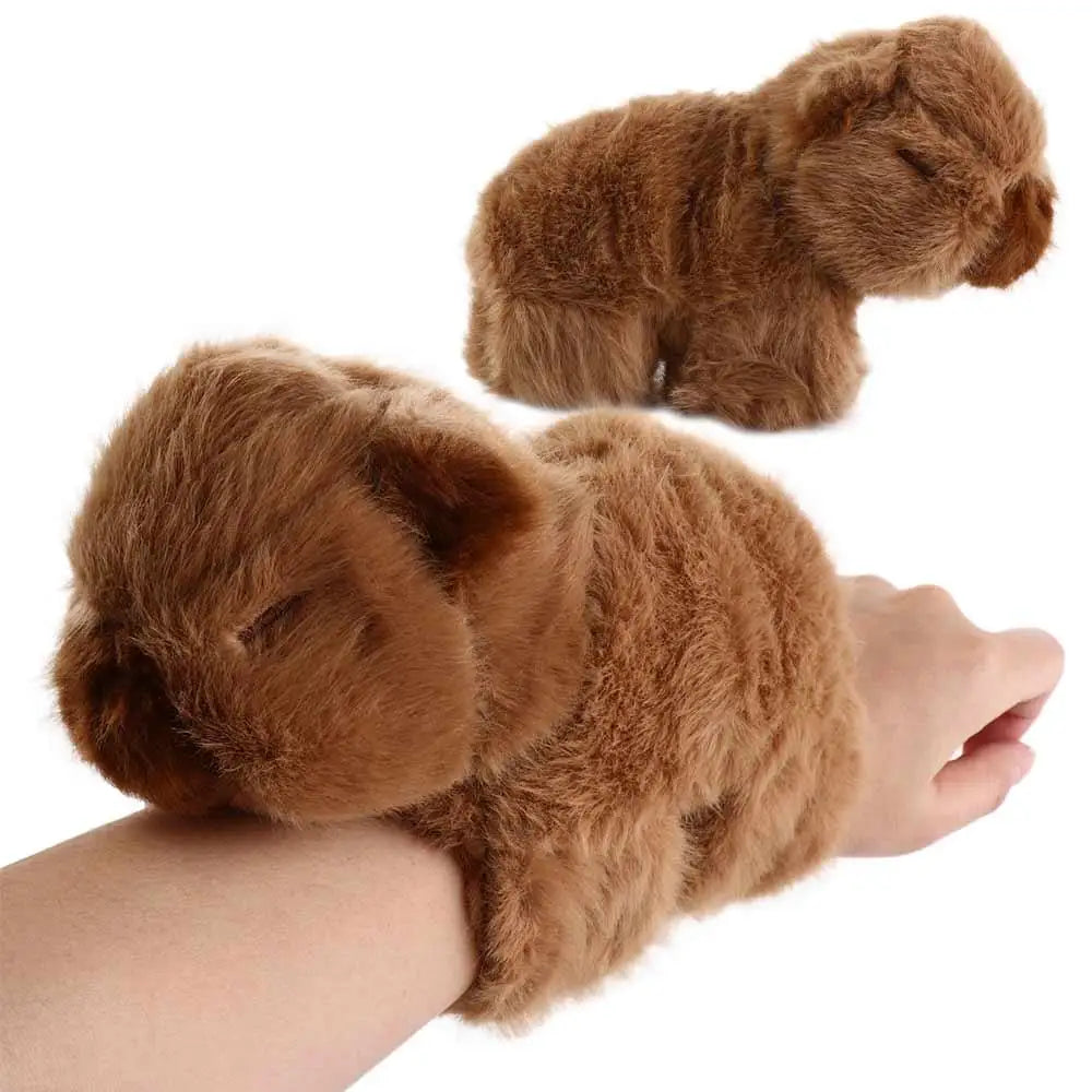 Capybara Plush Slap Bracelet