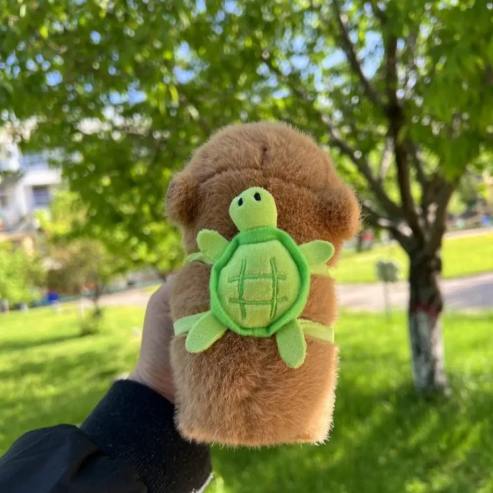 Capybara Plush Slap Bracelet
