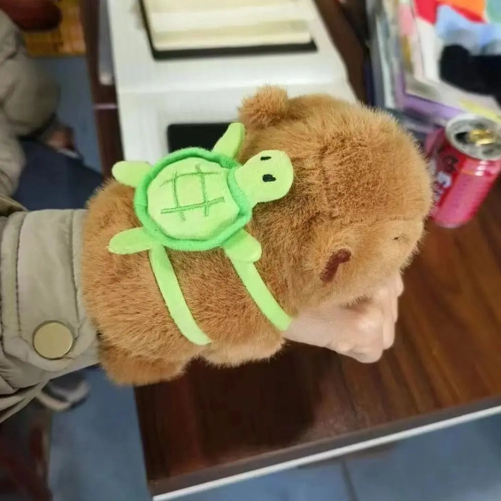 Capybara Plush Slap Bracelet