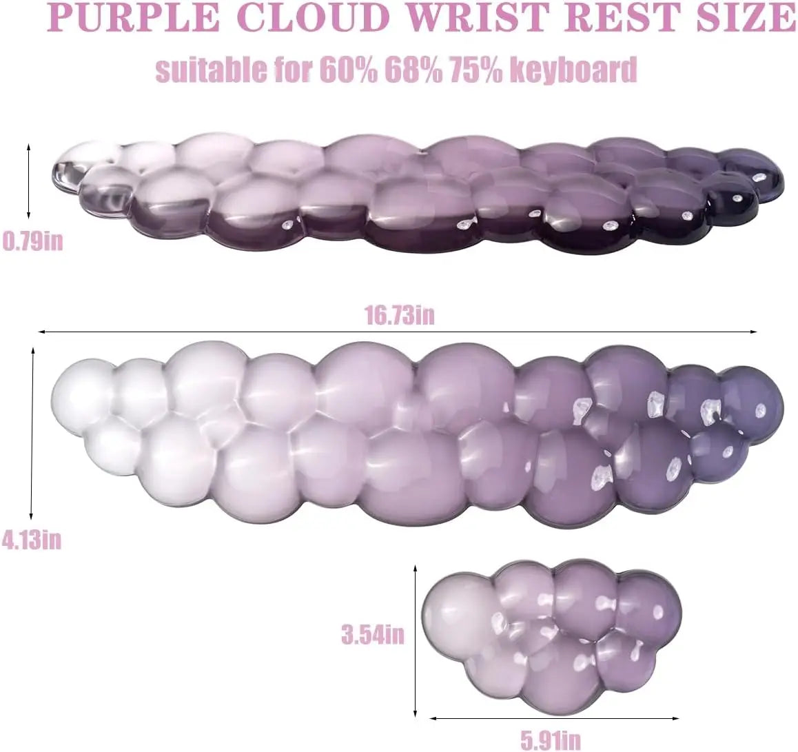 Cute Cloud Keyboard Wrist Support