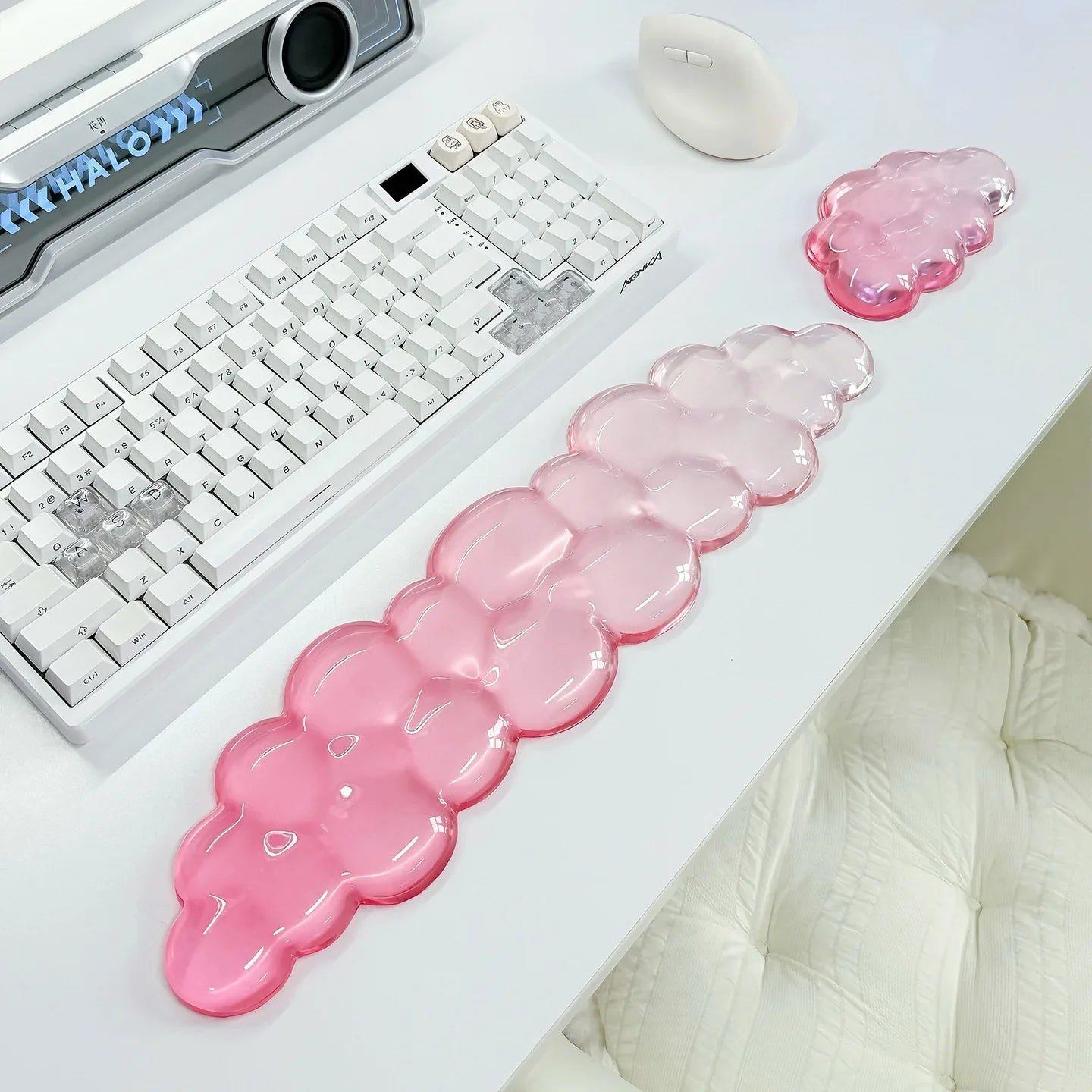 Cute Cloud Keyboard Wrist Support