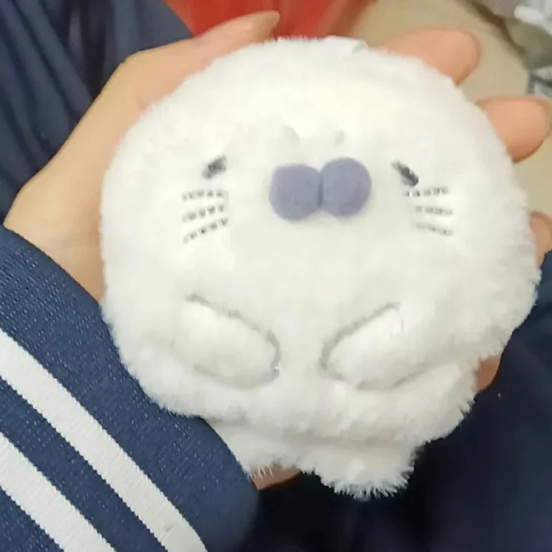 Adorable Seal Plush Keychain