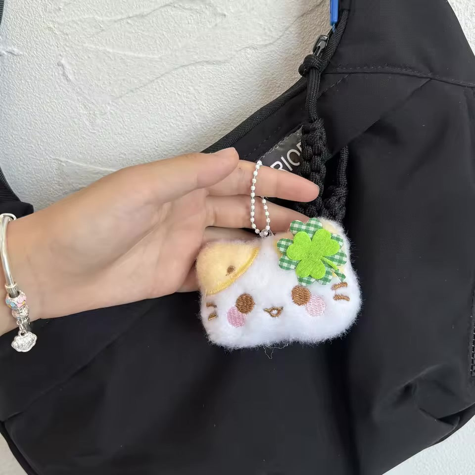 Lucky Cat Keychain Charm