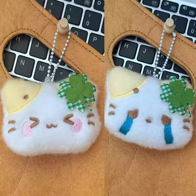Lucky Cat Keychain Charm