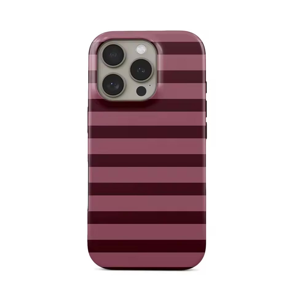 Maroon stripes