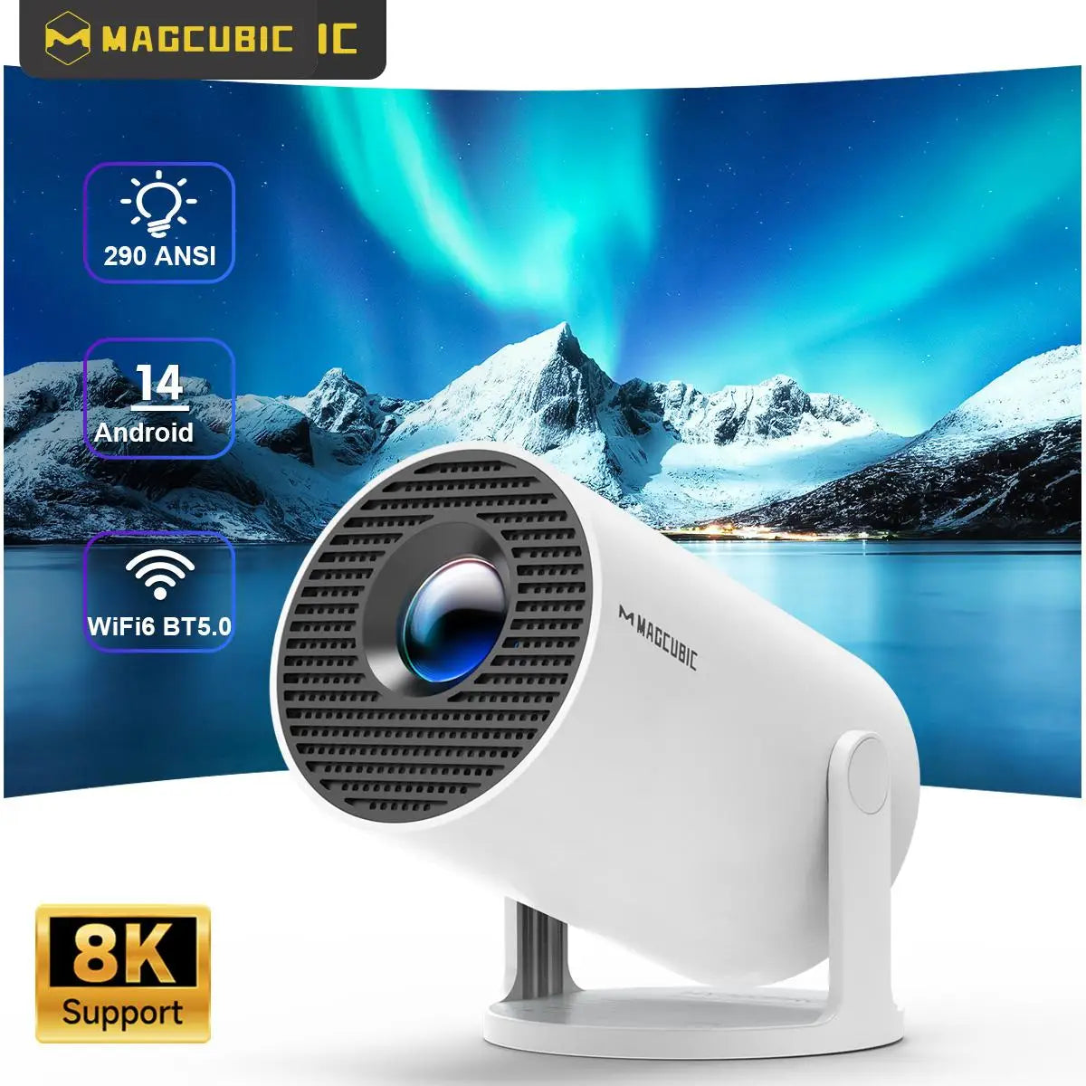 Cozy Movie Night Projector