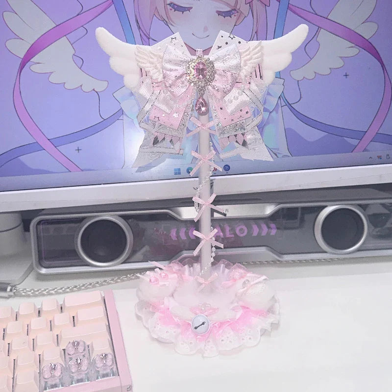 Charming Angel Wing Headset Stand
